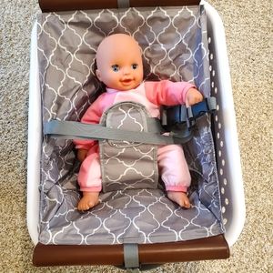 Baby shopping cart sling